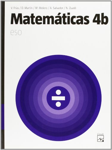 Imagen de archivo de Matemticas, 4 ESO a la venta por Librera Prez Galds