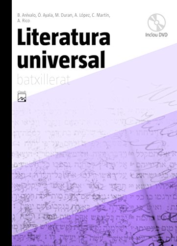 9788421840313: Literatura Universal Batxillerat (2009) - 9788421840313 (CATALAN)