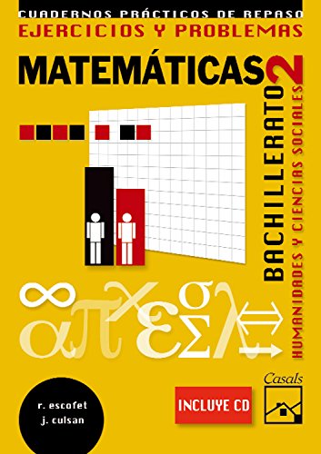 9788421840436: Ejercicios y Problemas 2. Matemticas. Humanidades y Ciencias Sociales Bachillerato (2009) - 9788421840436