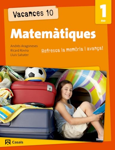 Stock image for Vacances 10. Matemtiques 1 ESO (Quaderns ESO) for sale by medimops