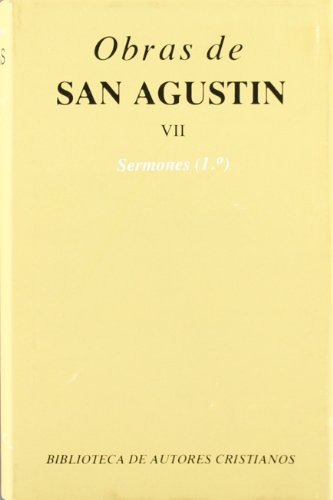 9788422001195: Obras completas de San Agustn. VII: Sermones (1.): 1-50: Sobre el Antiguo Testamento: 7 (NORMAL)