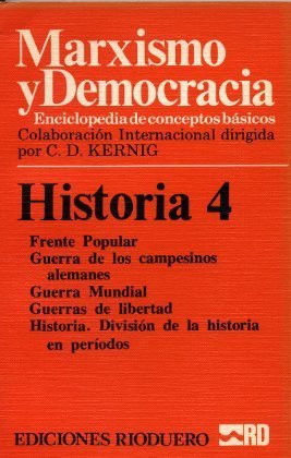 9788422008514: Marxismo y democracia; t.4