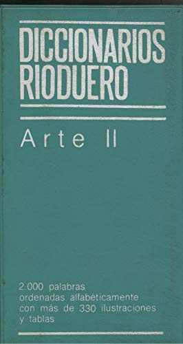 9788422009337: DICCIONARIO RIODUERO ARTE II