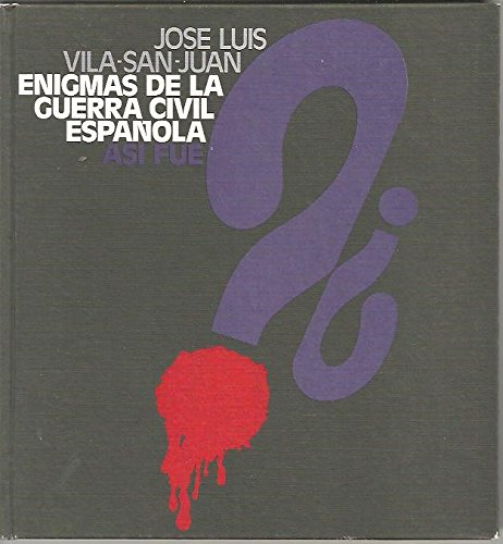 9788422605997: Enigmas de la guerra civil espaola