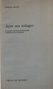 Stock image for AYER ERA UN MILAGRO for sale by Domiduca Libreros
