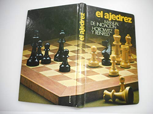9788422608844: Manual de iniciacin al ajedrez: estudios prcticos para el principiante