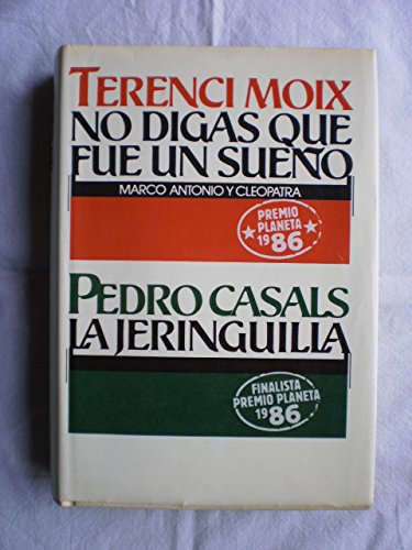 9788422622000: No Digas que fue un Sueo | La Jeringuilla