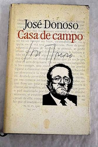Imagen de archivo de CASA DE CAMPO. Introduccin de Pedro Sorela. DONOSO, JOSE a la venta por VANLIBER