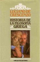 9788422623069: Historia de la filosofa griega