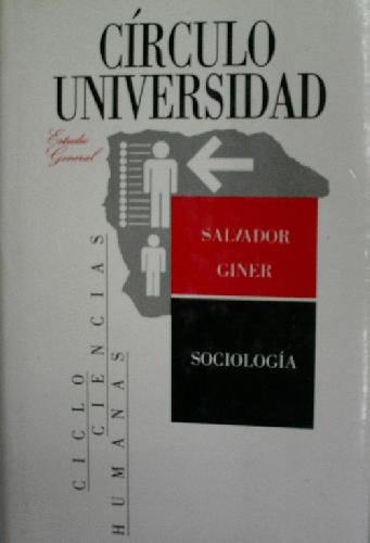 Beispielbild fr SOCIOLOGIA zum Verkauf von Librera Gonzalez Sabio
