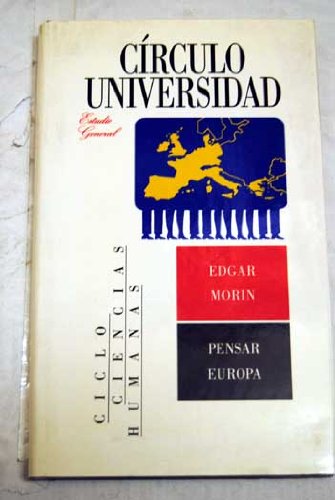 Imagen de archivo de PENSAR EUROPA a la venta por Librera Rola Libros