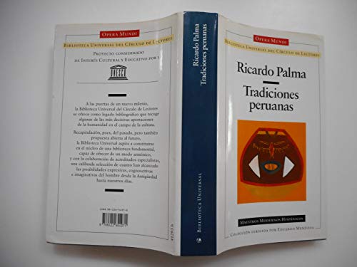 Tradiciones Peruanas - Palma, Ricardo