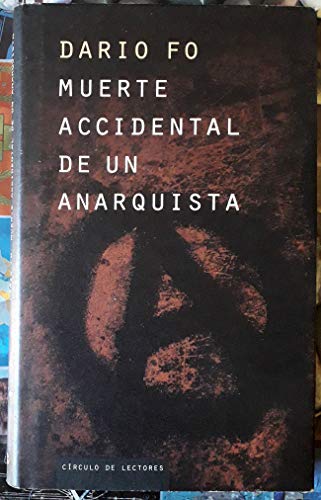 9788422669272: Muerte accidental de un anarquista