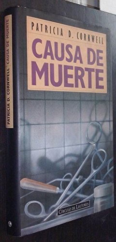 Imagen de archivo de Causa de muerte CORNWELL, PATRICIA D. a la venta por VANLIBER