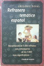 Beispielbild fr Refranero Temtico Espaol zum Verkauf von Hamelyn