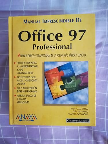 9788422670704: Manual Imprescindible De Office 97 Professional