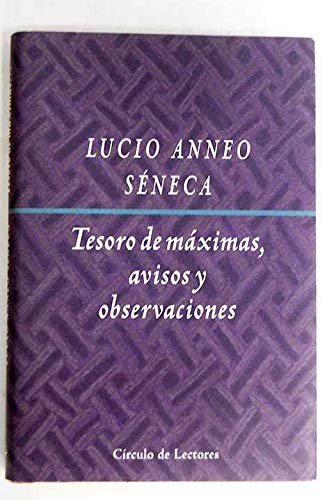 Beispielbild fr Tesoro de Maximas, Avisos y Observaciones zum Verkauf von Hamelyn