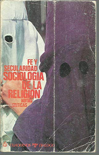 9788422901921: Sociología de la religión: Notas críticas (Serie Sociología) (Spanish Edition)