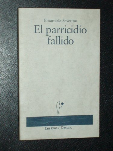 9788423320080: Parricidio fallido, el