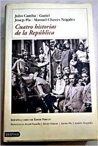 9788423334414: Cuatro Historias De LA Republica