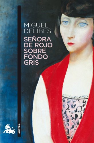 9788423342457: Seora de rojo sobre fondo gris (Contempornea)