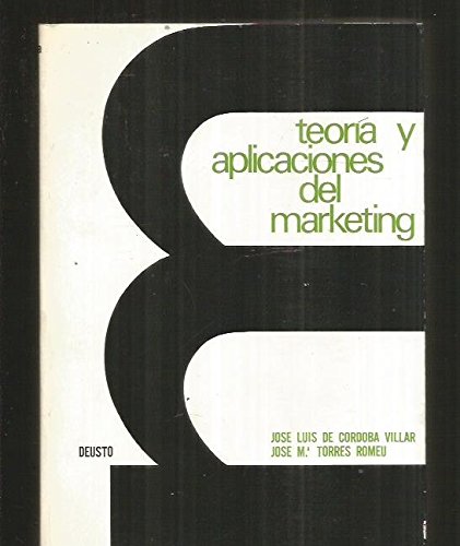 Stock image for TEORIA Y APLICACIONES DEL MARKETING. for sale by Libros Ambig