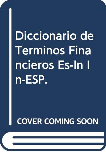 9788423405435: Spanish-English, English-Spanish (Dictionary of the Language of Financial Reports)