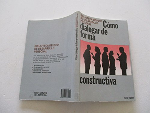 Stock image for Cmo Dialogar De Forma Constructiva for sale by RecicLibros