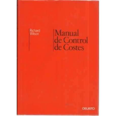 Imagen de archivo de Manual de Control de Costes a la venta por Hamelyn