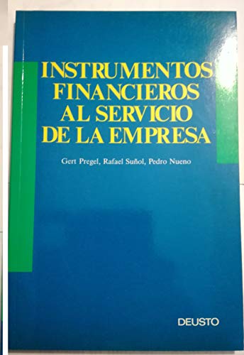 Imagen de archivo de Instrumentos Financieros Al Servicio de la Empresa a la venta por Hamelyn