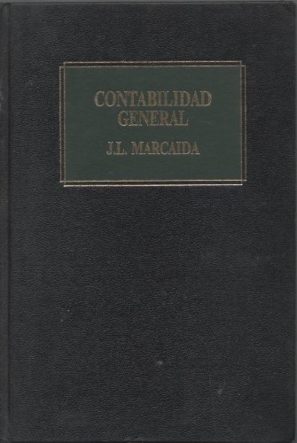 Imagen de archivo de Contabilidad General Marcaida, J. L. a la venta por VANLIBER