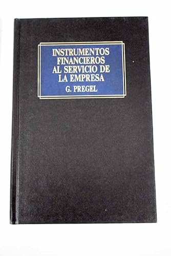 Stock image for Instrumentos Financieros Al Servicio de la Empresa for sale by Hamelyn