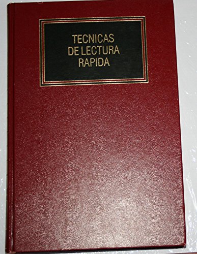 Stock image for Tcnicas de lectura rpida for sale by La Leona LibreRa