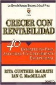Stock image for Crecer con rentabilidad for sale by LibroUsado  |  Tik Books SO