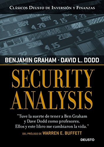 Stock image for Security Analysis (Clsicos Deusto de Inversin y Finanzas) for sale by Pepe Store Books
