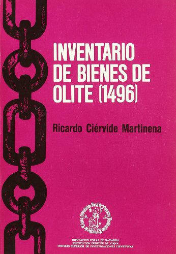 Stock image for INVENTARIO DE BIENES DE OLITE (1496) for sale by Prtico [Portico]
