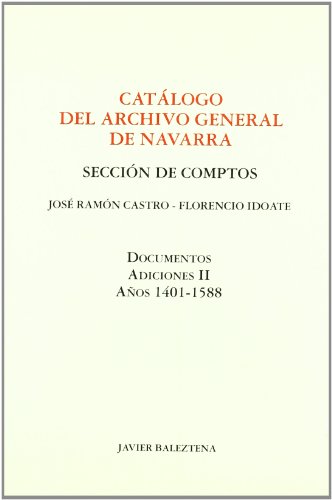 Imagen de archivo de Catlogo de Archivo General de Navarra: . Comptos : documentos. a la venta por Agapea Libros