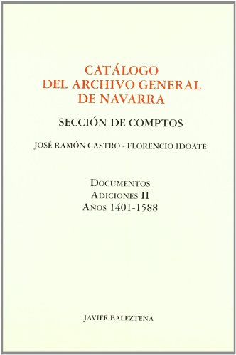 Stock image for Catlogo de Archivo General de Navarra: . Comptos : documentos. for sale by Agapea Libros