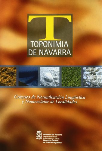 Beispielbild fr Toponimia de navarra criterios normalizacion ling. zum Verkauf von Iridium_Books