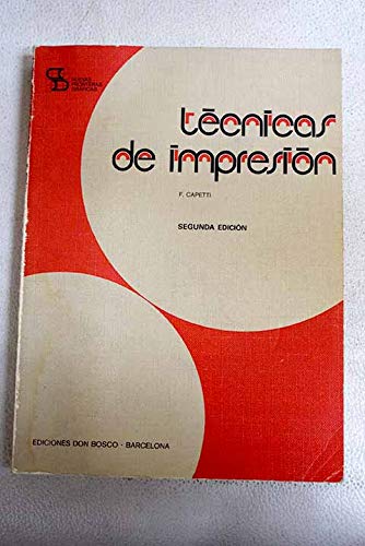 9788423612055: Tcnicas de impresin