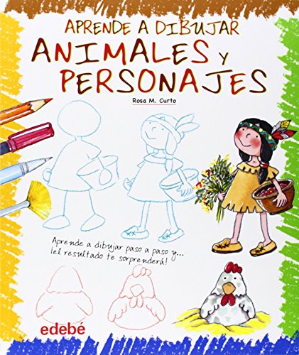 Stock image for Aprende a dibujar animales y personajes for sale by WorldofBooks