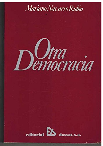Stock image for Otra Democracia for sale by Librera 7 Colores