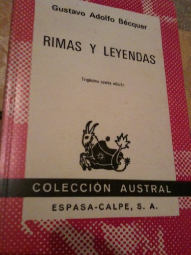 Beispielbild fr Rimas y declaraciones poeticas (Coleccion Austral) zum Verkauf von medimops