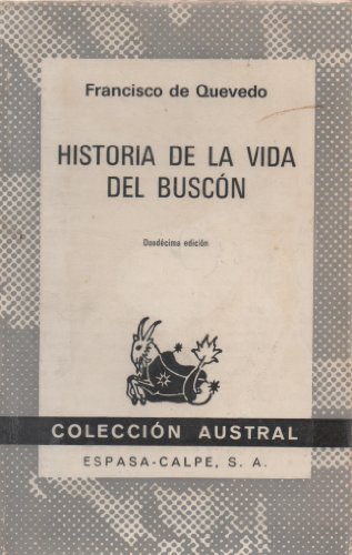 Beispielbild fr Vida Del Buscon zum Verkauf von Hamelyn