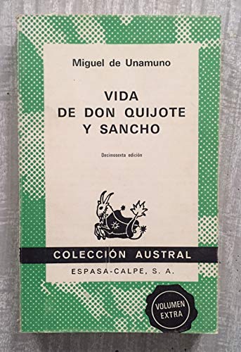 9788423900336: Vida de don quijote y Sancho