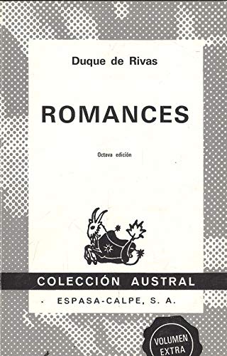 9788423900466: Romances: Romances
