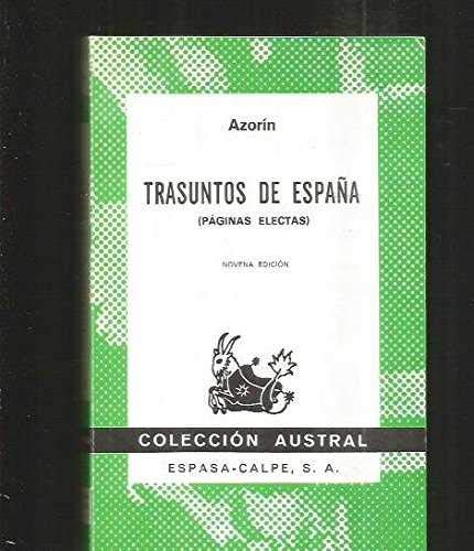 9788423900473: Trasuntos De Espana