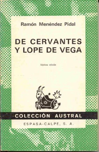 9788423901203: De Cervantes y lope de Vega