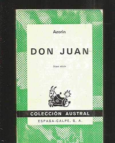 Imagen de archivo de Don Juan a la venta por BookHolders