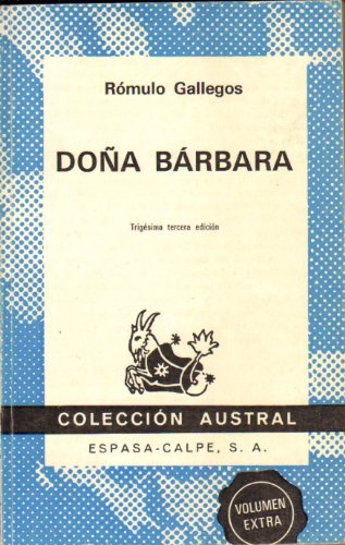 9788423901685: Dona Barbara
